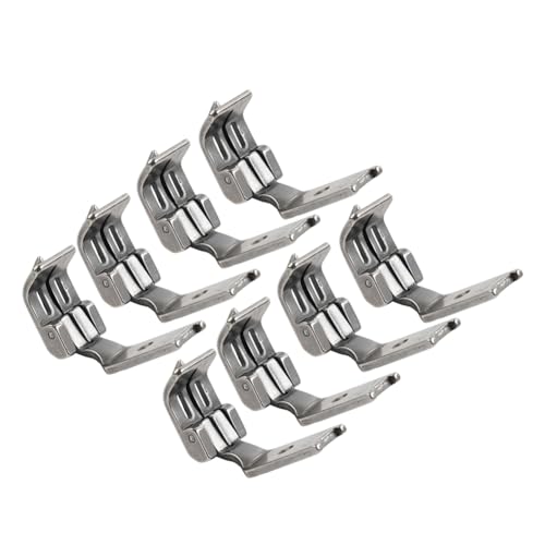 Cnonee1 5/16" Steel Center Edge Double Needle Presser Foot miniatura 3