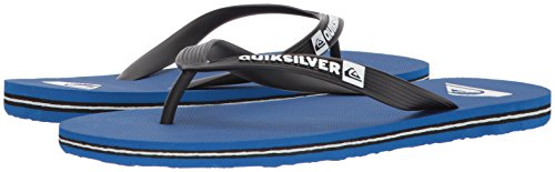 Quiksilver Men's Molokai 3 Point Flip Flop Sandal, Black/Blue/Black, 11 #TOP7