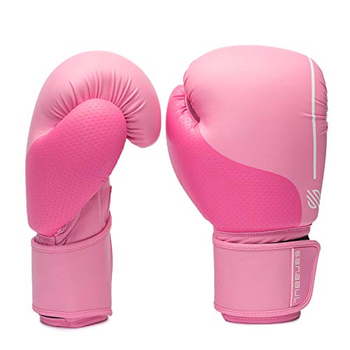 Sanabul Women's Easter Egg Boxing Gloves (Coral, 12 Oz) #TOP4