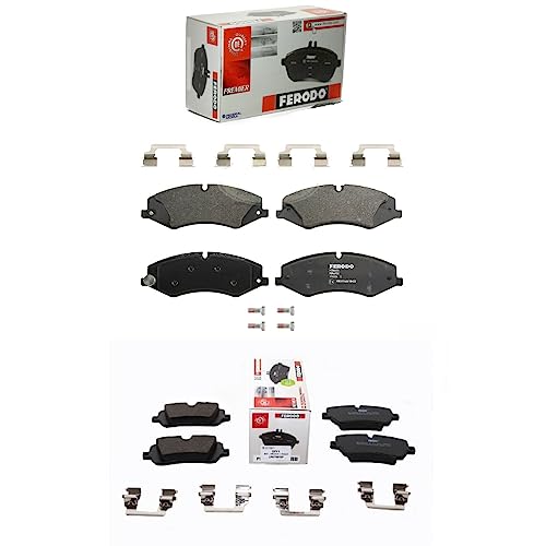FRONT & REAR BRAKE PADS RANGE SPORT 10-13 LR4 LR134700 LR164821