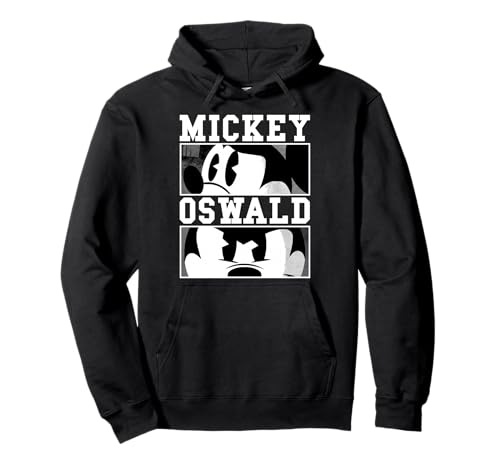 Hoodie Mickey et Oswald Disney chaud avec grande poche kangourou