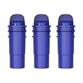 Overbest 7010 Filter Replacement for Pur®, Pur® Plus Water Filter Pitchers and Dispensers, CRF950Z, PPF951K, PPF900Z Water Filter, NSF Certified Pitcher Water Filter, 3 Pack