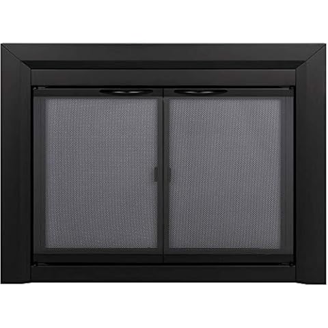 Pleasant Hearth Carlisle Fireplace Glass Door, Small (CL-3000) Cover
