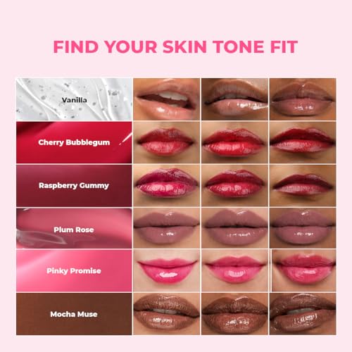 Image of Conscious Chemist Peptide Lip Balm SPF15 - Pinky Promise | 24 hr Hydration & Moisturizing Lip Balm for Dark & Pigmented Lips | Sun Protection | Soothes Dry Lips & Repair Moisture Barrier - 15g , Pink Shimmer