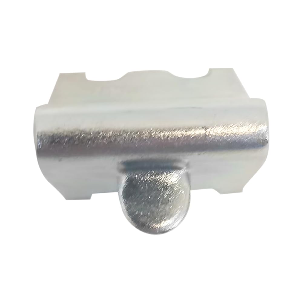 Pack of 32 Replacement Pilaster Shelf Clips - Zinc Plated Steel Shelf Clips for Commercial Refrigerators, Coolers, Freezers, Shelves, and Cabinets