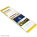On Par Premium Golf Scorecard Holder - Ostrich, Green/Yellow