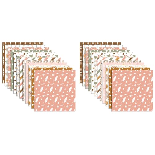 Papier pour scrapbooking 30,5x30,5 cm, feuilles cartonnées et matériel carterie