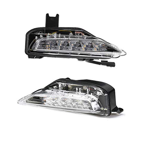 XMEIFEI PARTS Left/Right Car Front LED Daytime Running Light DRL Signal Light Lamp for Infiniti Q50 Sport Model 2014-19 261354GA1A 261304GA0A (Color : Left)