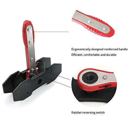 Brake Caliper Press Tool 360 Degree Swing Ratchet Expander Wrench Car