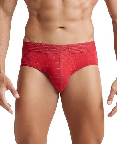 Image of Jockey LM05 Men Bamboo Cotton Elastane Stretch Breathable Mesh Brief with StayDry Treatment