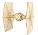 IncrediBuilds Star Wars Tie Fighter 3D Wood Puzzle & Model Figure Kit (63 Pcs) - Build & Paint Your Own 3-D Movie Toy - Officially Licensed - No Glue Required - Gift for Kids, Teens & Adults
