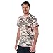 Rothco Camo T-Shirt – Rugged Short Sleeve Crew Neck Base Layer Tee Shirt, Subdued Pink Camo, L