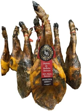 5 KG PALETA DE BELLOTA 50% RAZA IBÉRICA, CURACIÓN EN BODEGAS NATU...