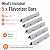 Uniflasy Flavorizer Bars for Weber Spirit E-310 & Spirit II 300 15.3 Inch Heat Plates Model 67046