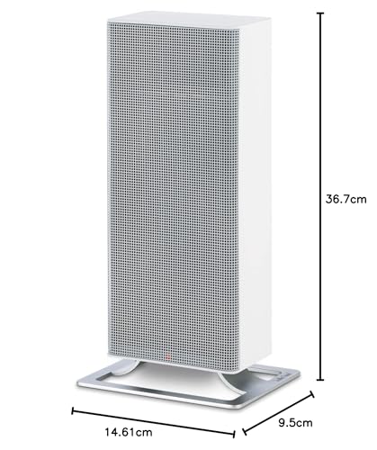 Stadler Form Heizlüfter Anna mit Temperaturregler, 2 Heizstufen (1200/ 2000W) und Kippsicherung, Raumgrösse bis 25m2, weiss-6