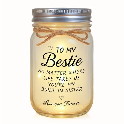 To My Bestie Built-in Sister Jar
