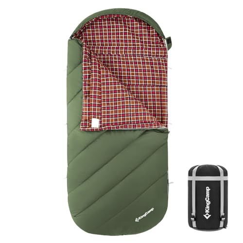 KingCamp Deckenschlafsack Freespace 250 Winter Schlafsack Breit...