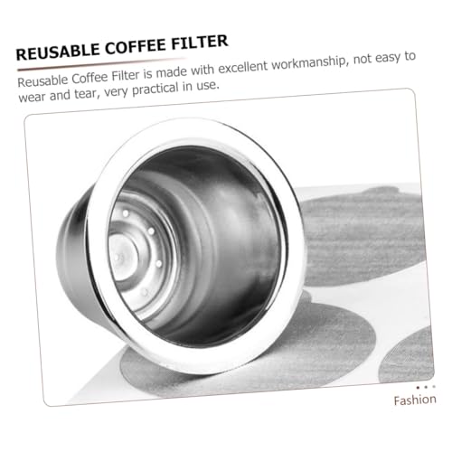 Préparation de café pratique sans capsules tasses réutilisables acier inoxydable - 4