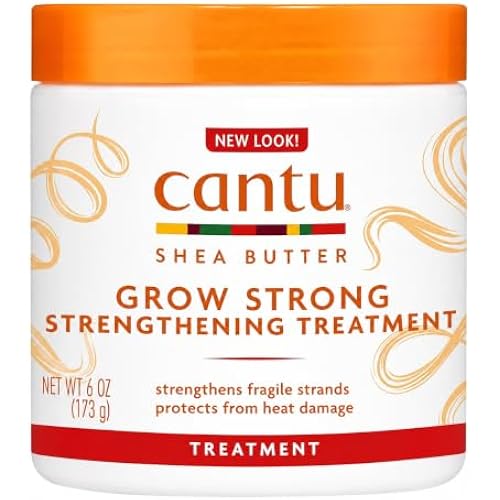 Cantu Shea Butter Grow Strong Strengthening Treatment 6 Ounce (177ml)