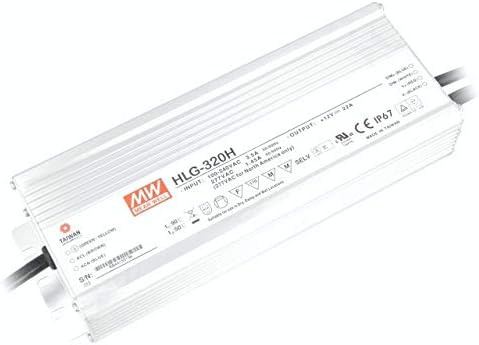 Mean Well HLG-320H-36B Power Supply - Dimmable