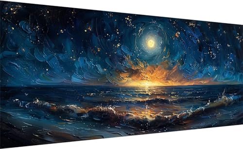 Broderie Diamant Nuit Étoilée | Sublimez Votre Décoration de Chambre