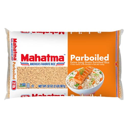 Image of Mahatma Extra Long Grain Enriched Parboiled Rice /Gold Rice, Extra Long Grain Rice Bulk Bag, 32-Ounce Rice Bag