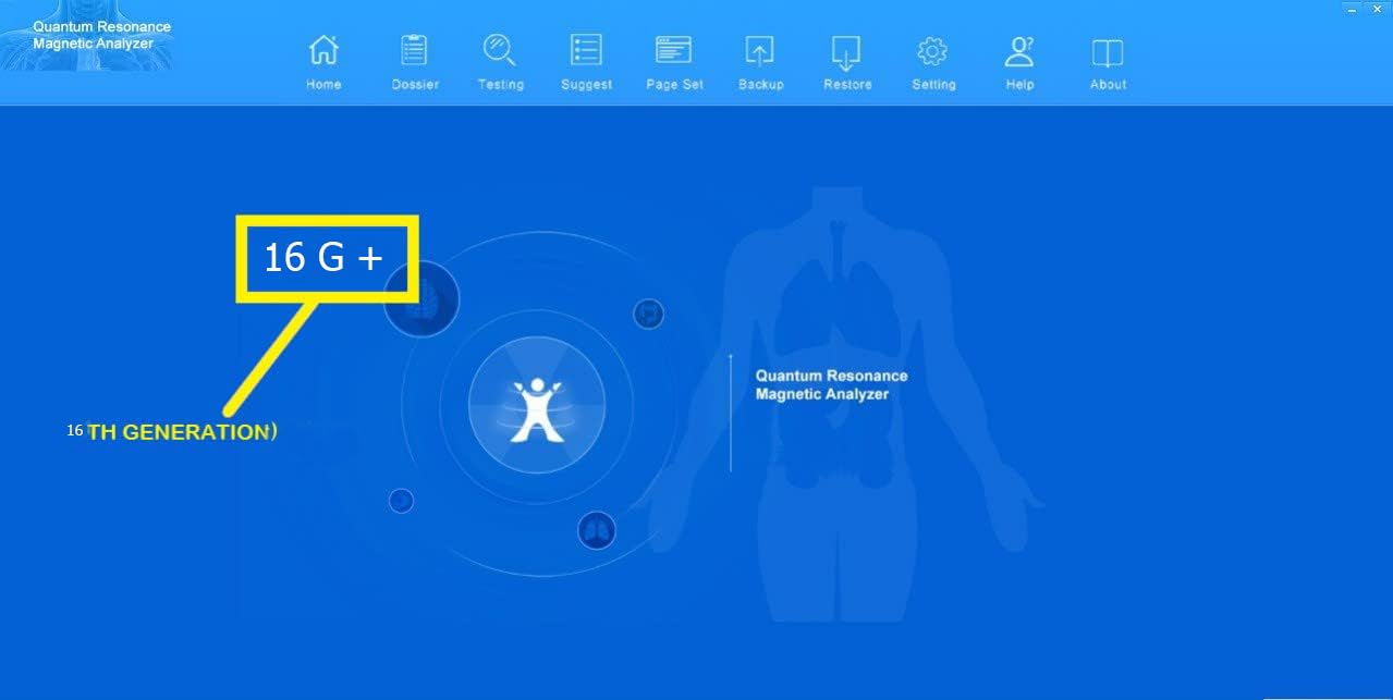 ARG Arogya 30G Quantum (2 In 1) Body Analyzer Machine For Full Body Checkup Latest Japanese Technology Scanning with Rod or Palm Generate 55 Reports (Children, Men, Women) Work In Windows 10 - Image 6 thumbnail