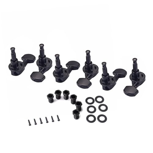 GOOHOCHY Accurate 6pcs Gc208a Guitar Machine Heads Tuning Pegs for Electric Guitars 3 Left