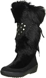  OSCAR Sport Damen Fellstiefel Snowboots schwarz, Größe:41, Farbe:Schwarz