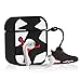 Gift-Hero Compatible with Airpods 1&2 Silicone Cute Case, 3D Fun Luxury Funny Cool Designer Kits Character Skin Fashion Stylish Chic Cover for Girls Boys Kids Men Teens Air pods(White Flying Shoes)