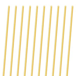 iMeistek 10PCS 1mm Messingstange Rundstäbe