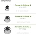 Phonak Hearing Aid Domes,20 pcs Phonak Power 4.0 Dome Hearing Aids Domes for Phonak Audeo Marvel Paradise Lumity Accessory Large (0.51 inch=13mm)