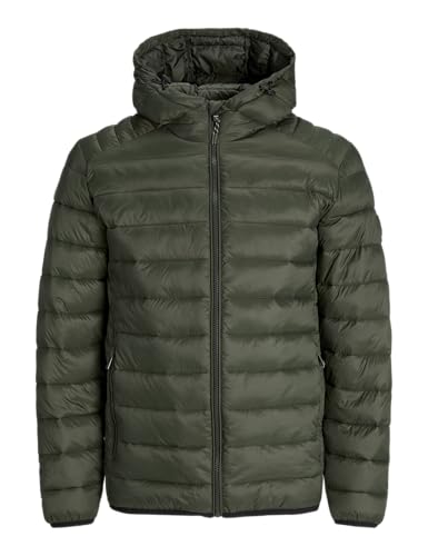 Jack & Jones Jjebradley Light Puffer Hood Noos Rosin, S, Rosin., S