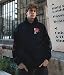 Riot Society Geisha Samurai Mens Hoodie - Black, Large