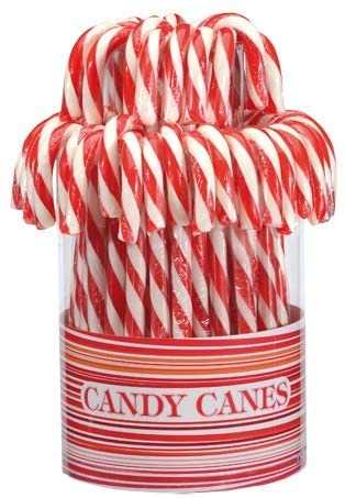 MANICO OMBRELLINO CANDY CANES pz 50