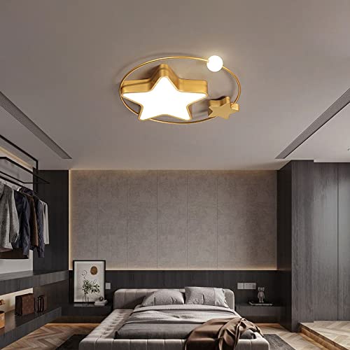 Plafonnier LED intégré tricolore à intensité variable pour chambre et balcon - 2
