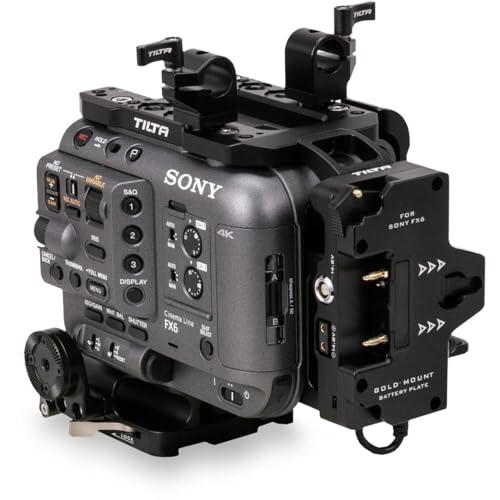 Image of Tilta Advanced Camera Cage Kit for Sony FX6, Gold Mount