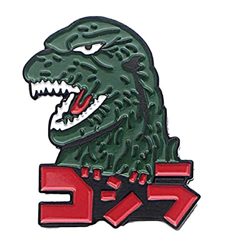 New Horizons Production Godzilla Monster Classic Logo Metal Enamel Pin_AB