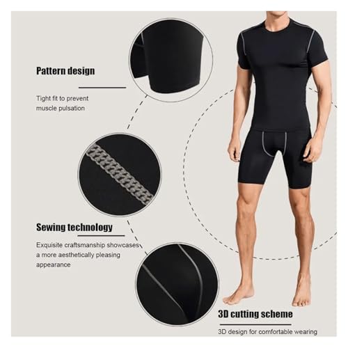 Shorts de compresión para hombre con bolsillo miniatura 2