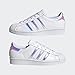 adidas Originals Superstar Sneaker, White/White/Core White, 4.5 US Unisex Big Kid