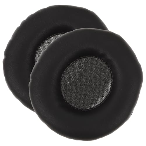 Hemobllo 2piezas Almohadillas para Auriculares Ebt Cojines Reemplazo Sonido Aislante Color Negro