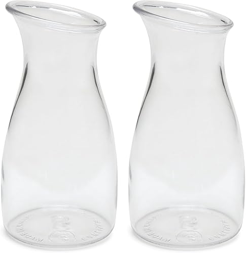Carlisle FoodService Products 7090007 Cascata - Jarra de jugo para bebidas, plástico, 25 L, transparente, 1 unidad (paquete de 2) disponible en Yaxa Peru