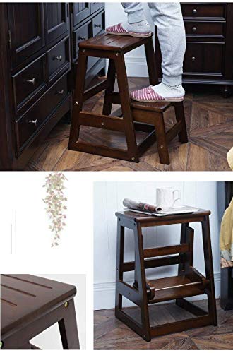 Taburete escalera plegable de 2 y 3 peldaños para el hogar CHEWYNP 3