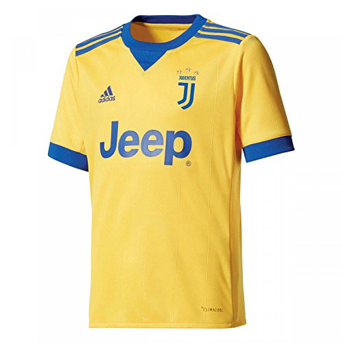 adidas Juve A JSY Y Camiseta 2ª Equipación Juventus 2017-2018, Niños, Dorado (Dorfue/Reauni), 140