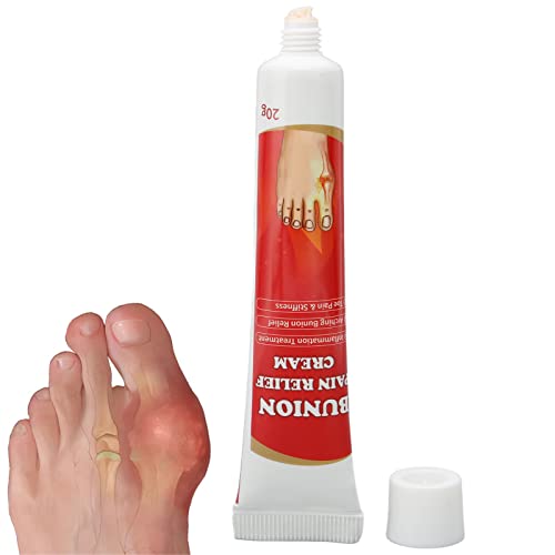 Bunion Pain Relief Cream Toe Wrist Ankle Joint Beruhigende Rheumatische Salbe, Verbessert die Durchblutung, Reduziert Entzündungen und Reduziert Schwellungen 20 G Cover