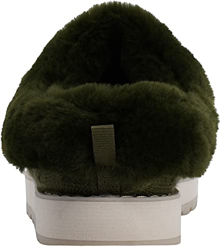 Image of Skechers Women's Keepsakes Ice Angel Sneaker | Casual slipper, Memory Foam footbed, Soft sweater knit upper, Faux-Fur Lining, Flexible indoor and outdoor outsole