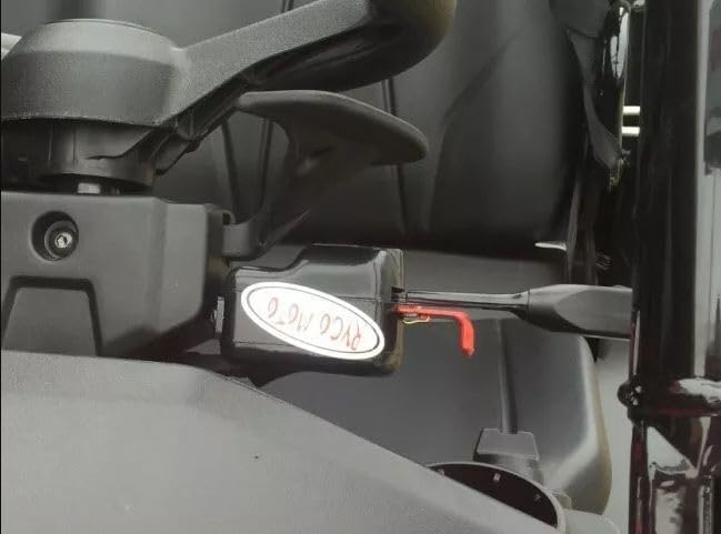 Miniatura 4 de Kit de montaje de señal de giro UTV  Kit de bricolaje Plug and Play con faros integrados, bocina e interruptor de columna de dirección automotriz