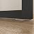 BARNSMITH 72in x 84in Double Glass Barn Door with 13FT Top Mounted Hardware Kit, 5-lite Modern Black Aluminum Tempered Frosted Glass Sliding Door, Assemble Required(2 * 36inx 84in)
