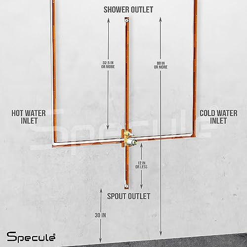 Image of Pure Brass Concealed Body High Flow Diverter Set with Overhead 8x8 Shower for bathroom, Hand Shower and Bath Tub Spout (Alive) (Celing Mount 8x8 Shower Set)