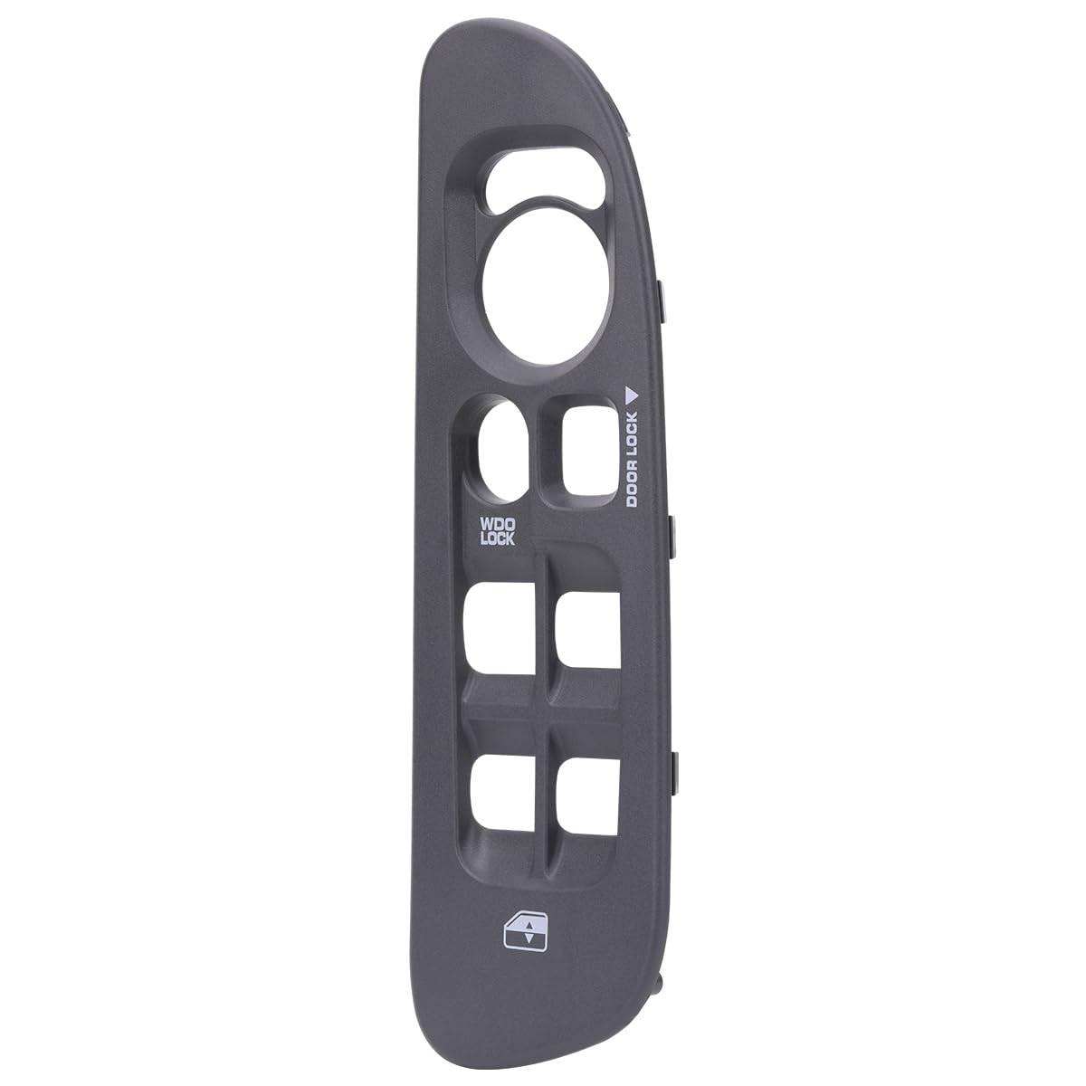 Couvercle d'interrupteur de commande bouton lève-vitre gris Dodge Ram - 7